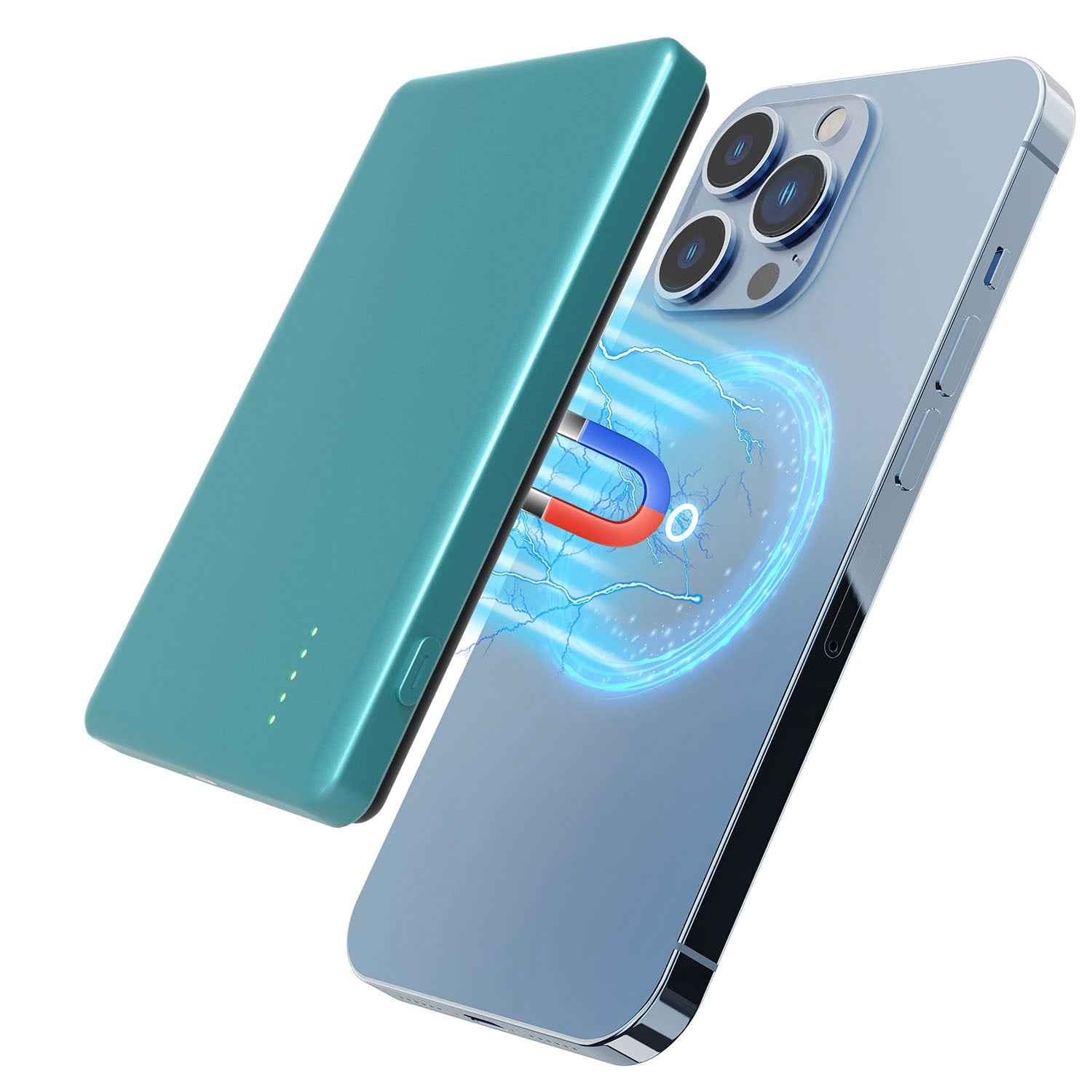 Slim Magnetic Wireless Power Bank (5000mAh) - Voxly3d
