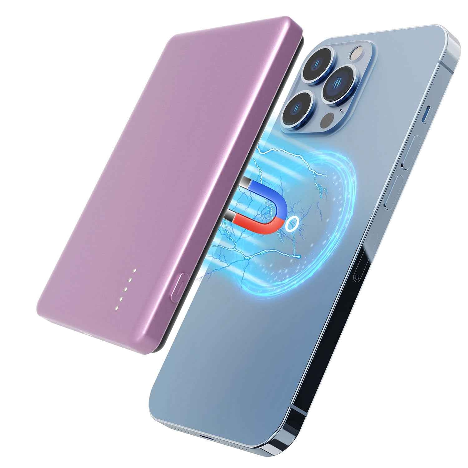 Slim Magnetic Wireless Power Bank (5000mAh) - Voxly3d