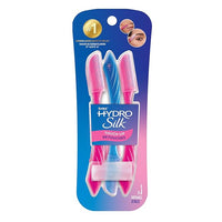 Schick Hydro Silk Touch-Up Dermaplaning Tool with Precision Cover | Dermaplane Razor, Face Razors for Women, Peach Fuzz Remover - Voxly3d