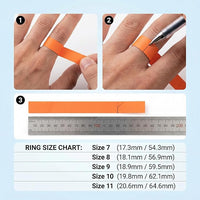 Yuga Smart Ring Health Tracker - Fitness Ring with 24/7 Health Monitoring, Sleep Tracker Ring, 5ATM Waterproof Smart Ring for Men Women - Voxly3d