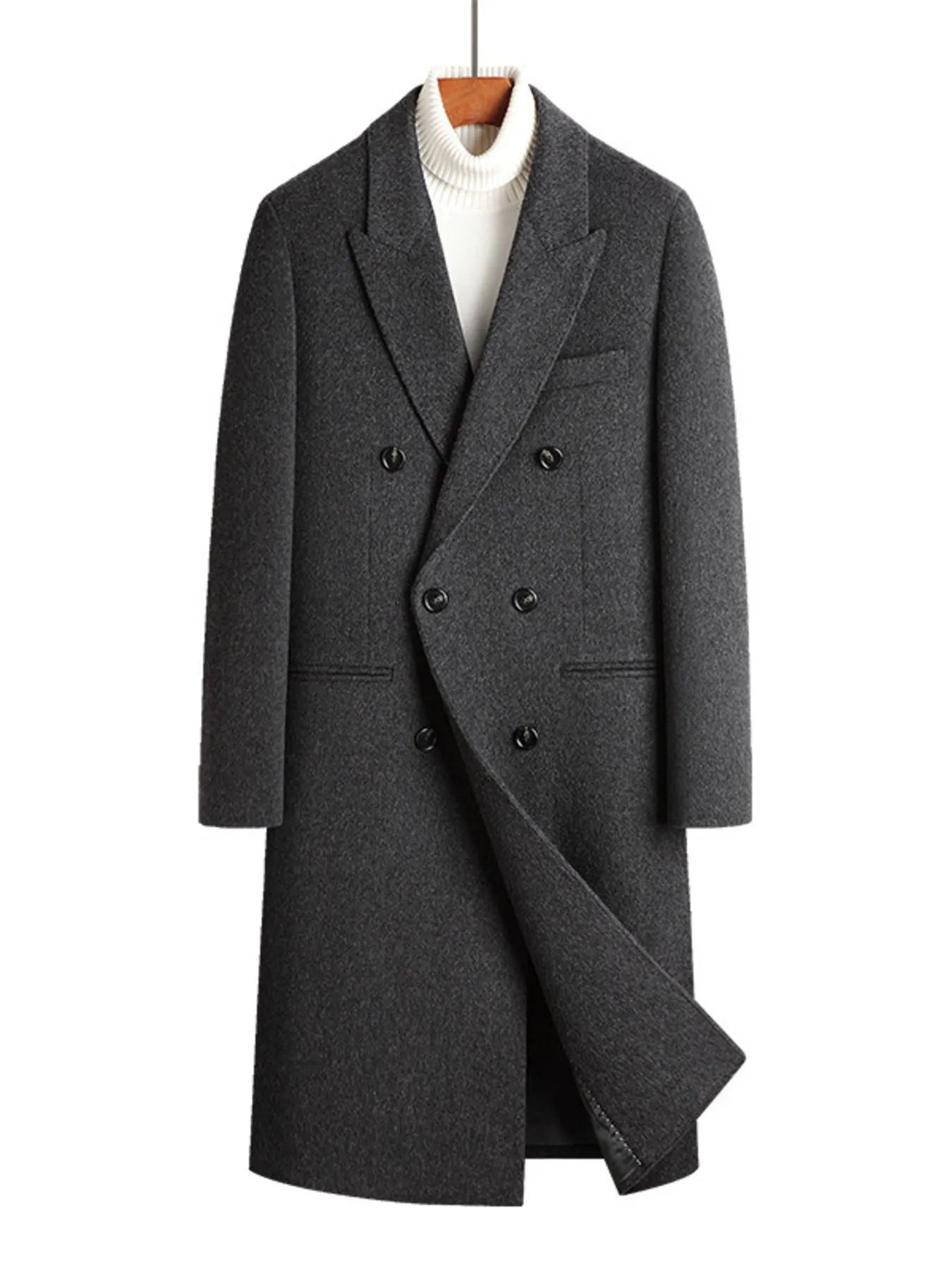 The Sawyer Double-Breasted Trench - Voxly3d