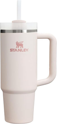 STANLEY Quencher H2.0 Tumbler with Handle and Straw 30 oz | Flowstate 3-Position Lid | Cup Holder Compatible for Travel | Insulated Stainless Steel Cup | BPA-Free | Rose Quartz 2.0 - Voxly3d