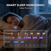 Yuga Smart Ring Health Tracker - Fitness Ring with 24/7 Health Monitoring, Sleep Tracker Ring, 5ATM Waterproof Smart Ring for Men Women - Voxly3d