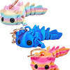 Articulated Fidget Axolotl Keychain